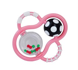 Погремушка Balloon Uviton Розовая