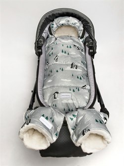 Конверт Amarobaby Travel Пингвины Конверт Amarobaby Travel Пингвины