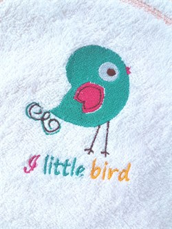 Махровое полотенце для малышей Uviton Птичка Махровое полотенце для малышей Uviton Птичка