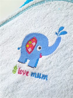 Махровое полотенце для малышей Uviton Слоник Махровое полотенце для малышей Uviton Слоник