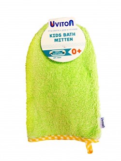 Рукавичка для купания Uviton Зеленая