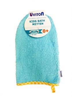 Рукавичка для купания Uviton Голубая