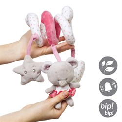 Игрушка-спиралька  Bear Suzie BabyOno  Игрушка-спиралька  Bear Suzie BabyOno