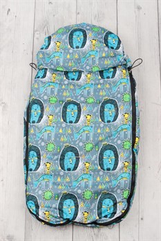 Зимний меховой конверт Amarobaby Little Traveler 