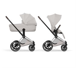 Cybex Priam V Style 2 в 1 на раме Chrome Brown - фото 8612
